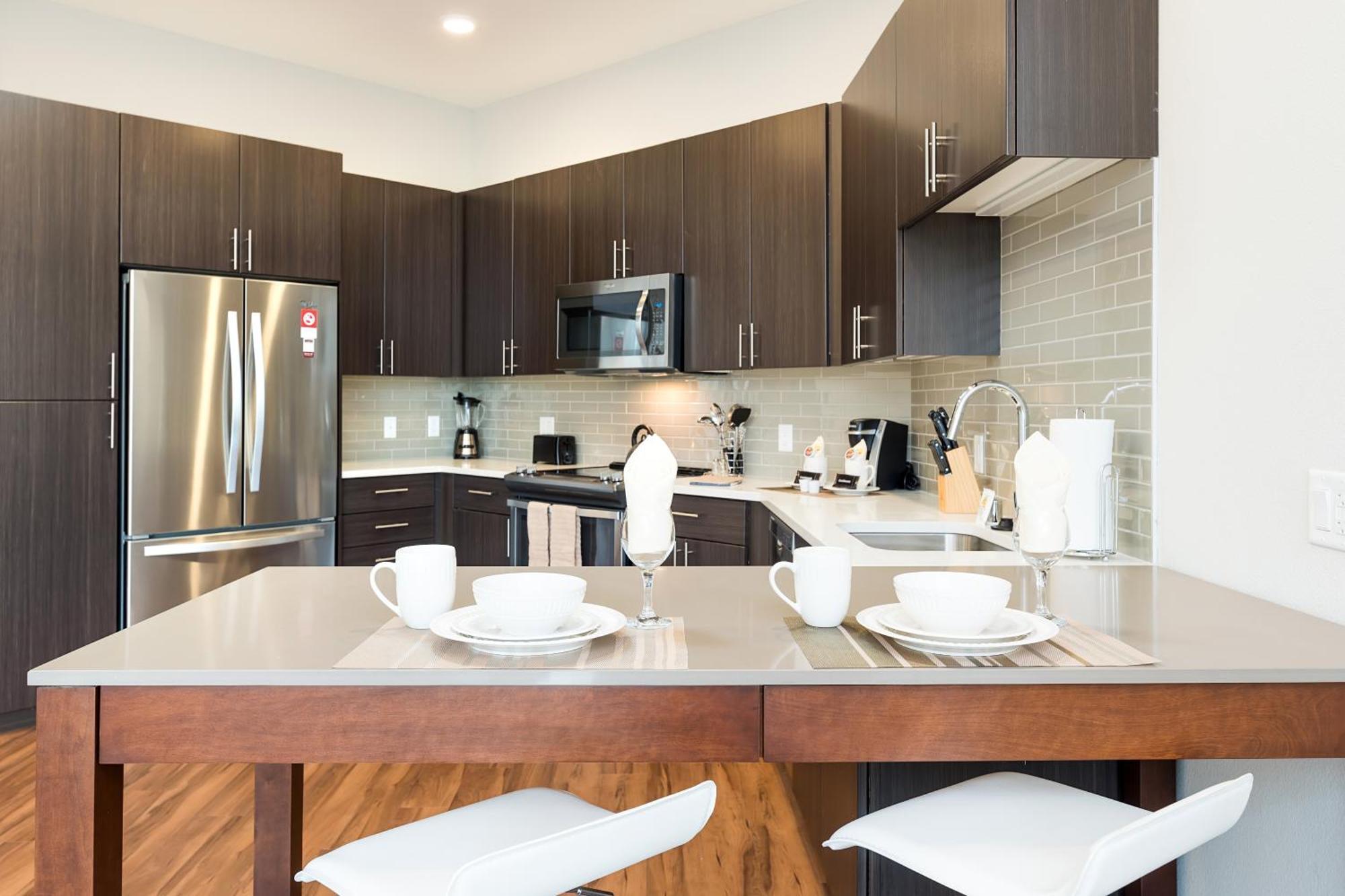 Global Luxury Suites At Downtown ماونتن فيو، كاليفورنيا الغرفة الصورة